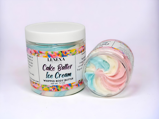 Cake Batter Ice Cream Whipped Body Butter