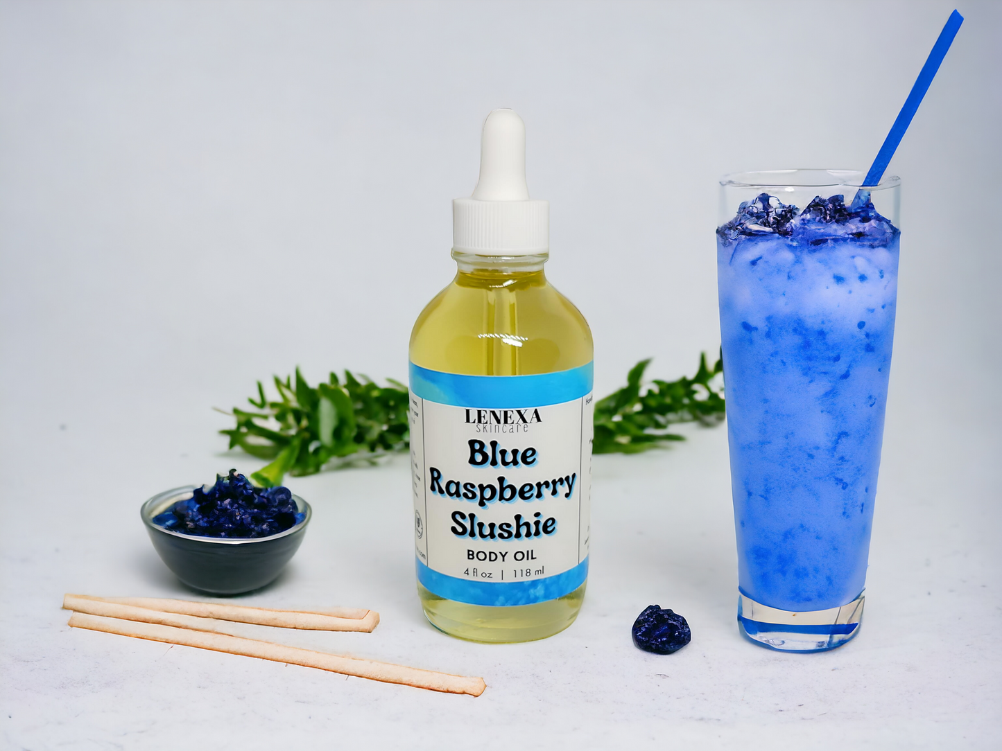 Blue Raspberry Slushie Body Oil