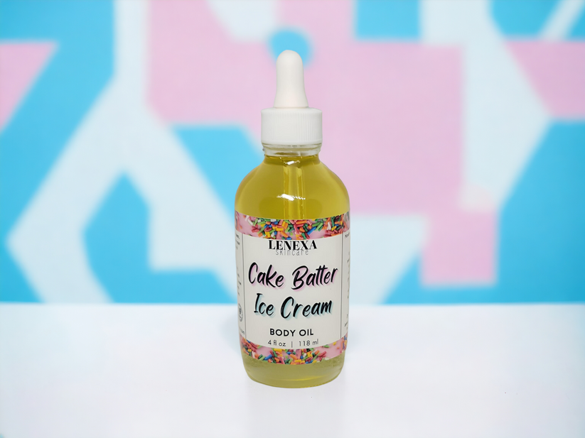 Cake Batter Ice Cream Body Oil Lenexa Skincare